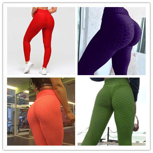 Booty Lifting Anti Cellulite Scrunch Leggings Without Pocket (Est. delivery: 6-10 days)