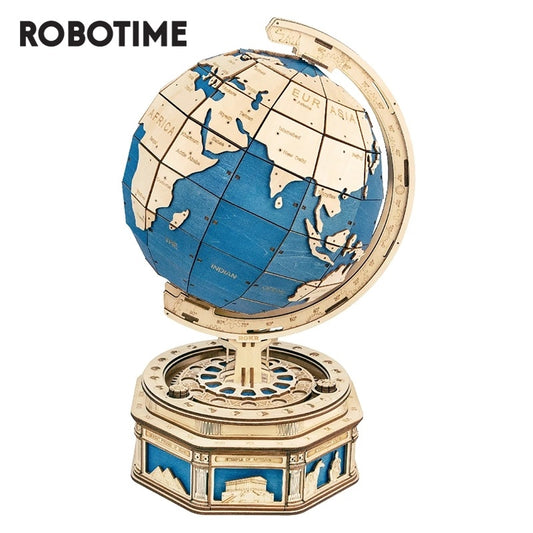Robotime Globe Earth 567pcs 3D Wooden Puzzle Games (Est. delivery: 6-10 days)
